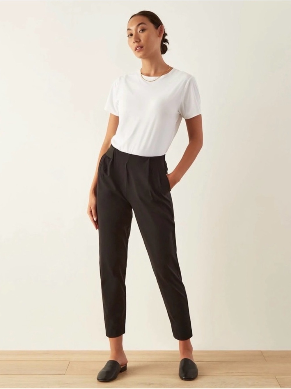 ADAY Black Turn It Up Pants - Size Medium